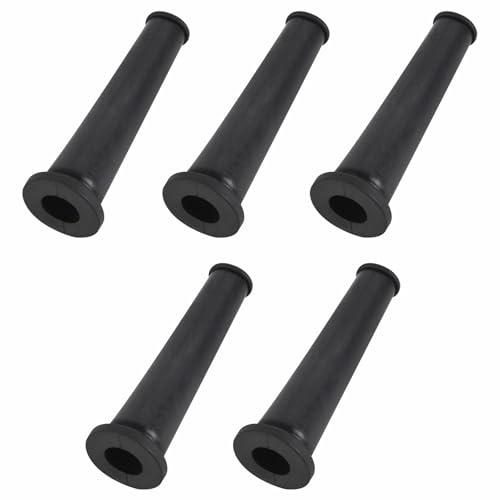 5PCS Protecteur de botte de cordon de décharge de traction en caoutchouc, manchon de câble d'alimentation en caoutchouc, couvertures de botte de meuleuse, manchon de câble en caoutchouc 67*9mm