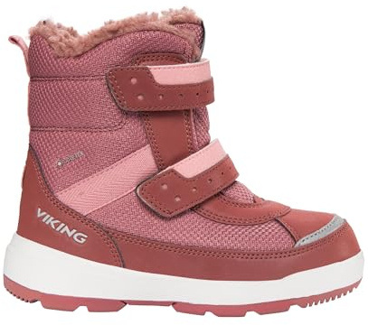 Viking Unisex barn Play Reflex Warm GTX 2V Snow Boot, Rosa ljusrosa, 34 EU