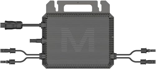 800W Marstek Micro - Inverter for Solar Modules: WiFi & Bluetooth Enabled, IP67 Waterproof, MPPT, App - Driven Plug & Play for Mini - PV (Balkonkraftwerk) (M2-800)