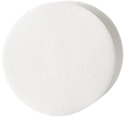 FLCPJGV Filtres de Papier de Remplacement 100x Microfiltres, Papier à Café Rond Universel et Professionnel pour Le Thé et Le Café, 51mm