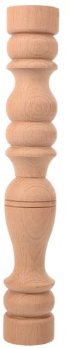Mikinona Colonne Romaine Sculpté Poteau Décoratif pour Meubles Pied De Table Accessoires De Décoration Intérieure