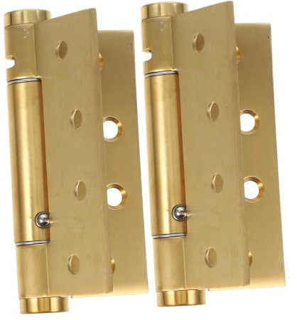 NUOBESTY 2pièces Lot De Charnières De Porte à Fermeture Automatique Charnières Robustes Pour Porte Extérieure Intérieure Et Moustiquaire