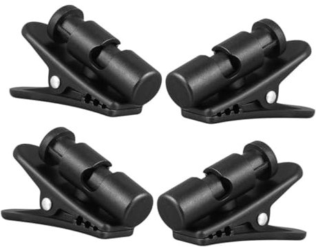 iplusmile 4piezas Clip Para Cable De Auriculares Accesorio De Fijación Para Cable De Auriculares Organizador Multiusos Para De Para Camisa o Ropa Deportiva