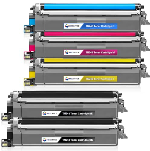 TN248 TN-248 TN248XL Toner Kompatibel für Brother MFC-L3760CDW Toner 5-Pack | für MFC-L3760CDW MFC-L3740CDWE MFC-L3740CDW DCP-L3560CDW DCP-L3520CDWE HL-L3220CWE HL-L3240CDW HL-L3215CW