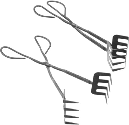 BESPORTBLE 2 piezas Pinzas para Resistentes para Barbacoa y Camping de Herramientas Multifunción con Mango Ergonómico para Agarre Seguro de y Exteriores