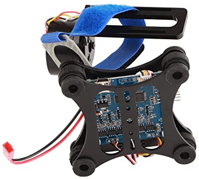 ERYUE Carte à Cardan sans Balais BGC 2.2 pour 3/3+/4 Caméra RC Drone Quadcopter – Structure en Aluminium Léger, Contrôle Facile pour Les Amateurs de Photographie Aérienne (Noir)