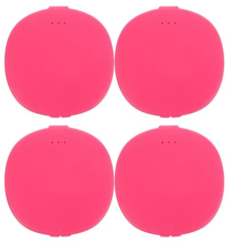 HEALEEP Scatola di Plastica Rosa Custodia Pratica e Facile da Trasportare per Coppette Mestruali 4 Pezzi per Uso Quotidiano e Viaggi