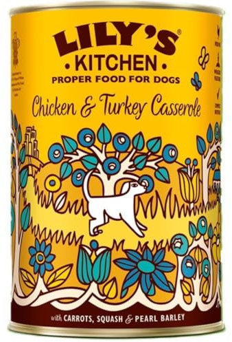 Lily's Kitchen Chicken & Turkey Casserole Dog Food, 400g