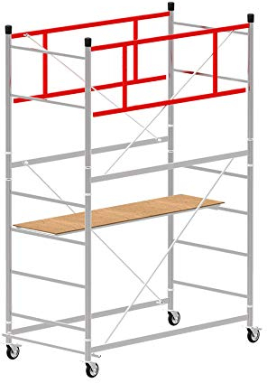 SCEDIL TERNO 1, Trabattello in acciaio zincato - H. lavoro 3,90 m