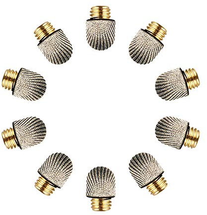 ELZO Ersatzspitzen, 10 Stück Austauschbarer Mikrofaserspitze mit Leitfähige Faser für Kapazitive Stylus Eingabestift Touchstift Stylus Touch Pen für Smartphone & Tablets