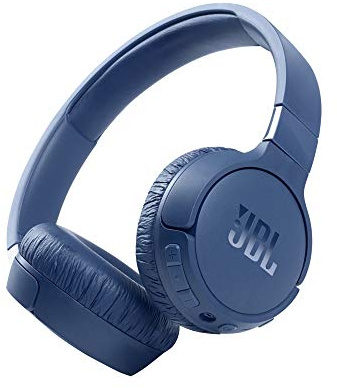 JBL Tune 660NC – Casque Bluetooth sans fil pliable – Avec son JBL Pure Bass et suppression active du bruit – Jusqu'à 44 heures d'autonomie – Couleur : Bleu