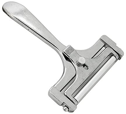 Cortador de queso Cortador de queso de aluminio ajustable de queso cortador de aluminio ajustable para la herramienta de corte de cocina para el hogar perfectamente para cocinar de cocina Cortador que