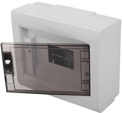 CableMarkt - Cuadro de distribución eléctrica de 8 módulos de Superficie