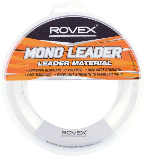 Wiggler ROVEX Mono Leader - Vorfachschnur 100m 0,60mm bis 1,80mm Tragkraft 18,1 kg bis 181 kg