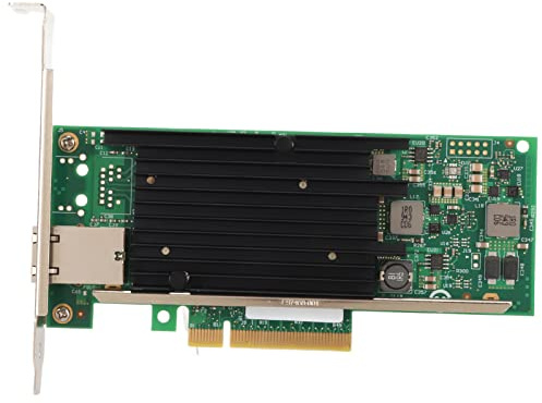 Bewinner Adaptador de Red PCIe de 10 Gigabit, Tarjeta PCI Express Gigabit Ethernet con un Solo Puerto RJ 45, Intel X540 Convierte una Ranura PCIe en un Puerto Ethernet 10G para Windows
