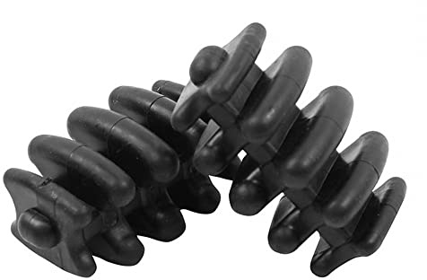 DONGKER Bow Limb Dampener, 2 Stück Gummi Bogenschießen Stoßdämpfer, Compoundbogen Stabilisator Schwingungsdämpfer Schalldämpfer für Bogenschießen Jagd Zubehör