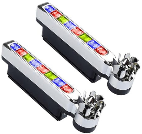 Dickly 2x Luce per auto alimentata a energia eolica, Luce di marcia diurna Decorazione ausiliaria Luce di marcia diurna a, Accessori per camion