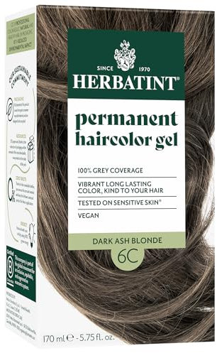 Herbatint 6C Dark Ash Blonde Permanent Hair colour 170ml