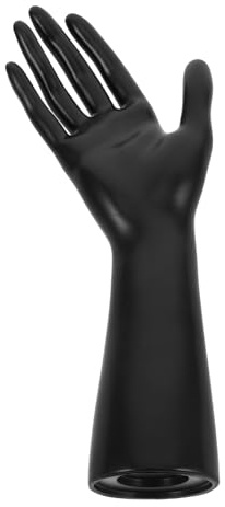 FRCOLOR Hand Schmuckständer aus PVC Kreatives Handmodell Ringhalter Armbandhalter für Schmuckpräsentation Schaufensterpuppe Weiß Schwarz Langlebiger Schmuck Handdisplayständer