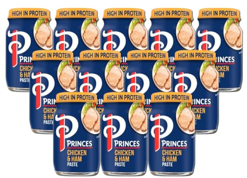 PS Chicken and Ham High in Protein Sandwich Paste 75g Jar Free from Artificial Colours and Flavours (Pack of 12)