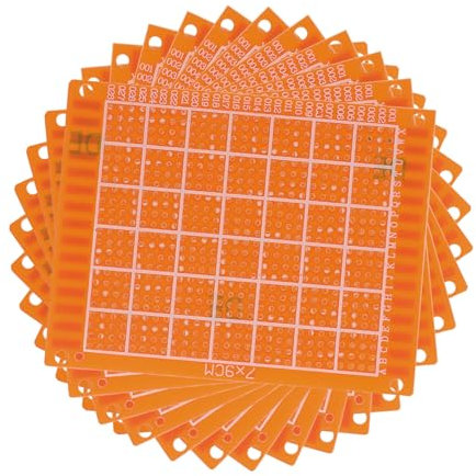 HEALEEP 10stücke Pcb Lötschaltungen Experimentierboards Für Elektronikprojekte Multifunktionale Leiterplatten Für -projekte Einseitig