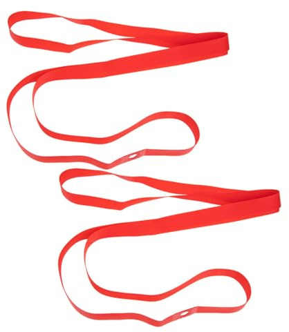 Nastro Protettivo per Cerchioni Bici Pvc 2 Pezzi Rosso