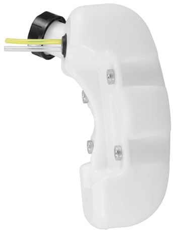 Toyvian Serbatoio Carburante Piccolo per Tosaerba in Plastica Resistente, Contenitore Benzina per Giardino e Agricoltura, Accessorio Compatibile per Motori a Due Tempi Beccuccio Funzionale