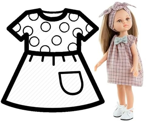 Paola Reina Puppenkleidung Amigas Pili 32cm - Puppen Outfit