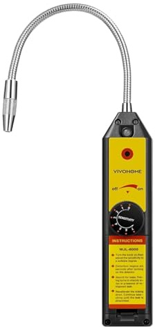 HVAC Leak Detector Lightweight Precise Battery Powered Detection