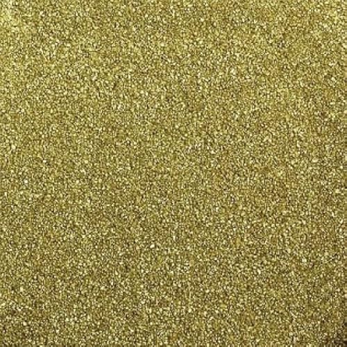 Farbsand metallic, Dekosand 5 KG GELBGOLD
