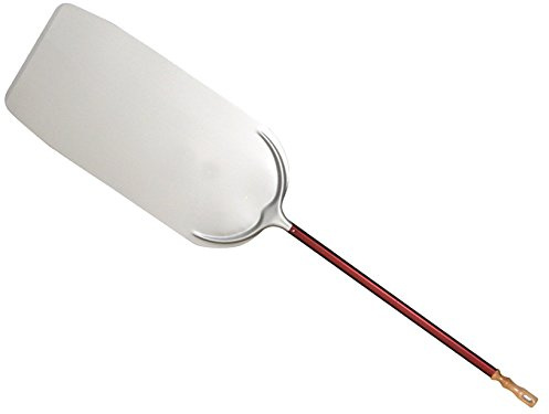 Lilly Codroipo Pala per Infornare Pizza al Metro Rinforzata Cm. 40X80, Lega Alluminio - H. 170 Cm.