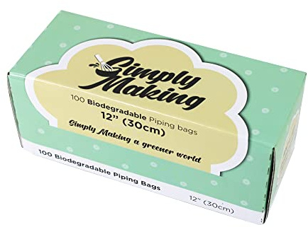 Simply Making 12 Inch Disposable Biodegradable Piping Bags - Roll of 100