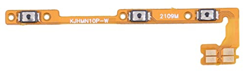 Ersättning kompatibel med Xiaomi Redmi Note 10 Pro/Note 10 Pro Max platt flex intern kretsbrytare, nyckel, strömbrytarknapp Power On Off volymkontroll sidoknappar