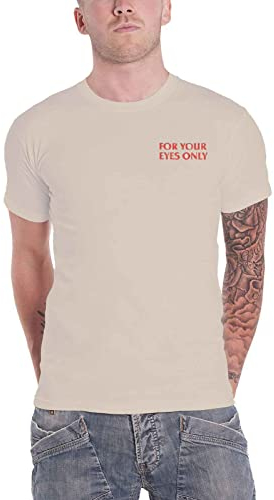 James Bond 007 T Shirt for Your Eyes Only Bond for Action Officiel Homme Size L