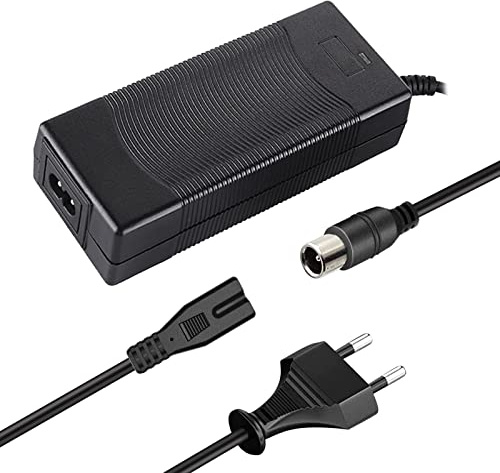 Scooter Corner Elektro Scooter Adapter Ladegerät, 42V 2A, Netzteil Ladegerät mit Ladekabel für Scooter Xiaomi M365, M365 Pro, 1S, G30, Ninebot ES1, ES2, ES4, Bird, Lime