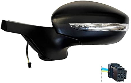 Retrovisore realizzato per CITROEN C3 dal 2018 in poi lato Sinistro elettrico completo riscaldato Sp.crom. c/Frecce