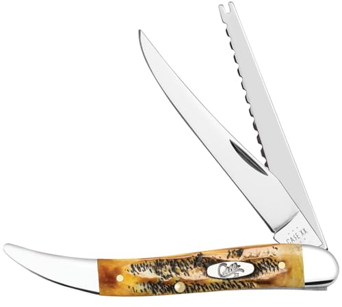 Case XX WR Pocket Knife, 6.5 BONESTAG® FISHING KNIFE ItemNumber 65340 - (6.520094F SS) Length Closed: 4 1/4 Inches