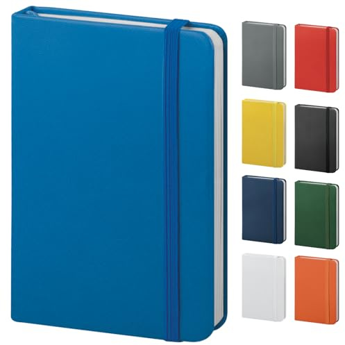 Hole Gadget ® | Notes Personalizzati con Logo Aziendale 9x14cm 160 Pagine a Righe - Gadget Promozionale Esclusivo per Aziende ed Eventi PB621 (100)