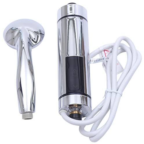 Calentador de agua eléctrico instantáneo para baño con indicador de temperatura, calentamiento instantáneo para uso universal en el baño