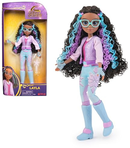 Unicorn Academy - L'Ecole des Licornes - Poupée Mannequin Layla 24 Cm - Poupée Figurine À Collectionner - Jouets Inspirés De La Série L'Ecole des Licornes - Jouet Enfant 4 Ans et +
