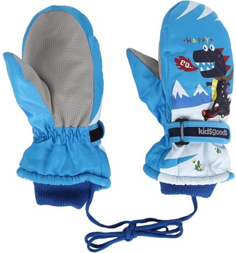 Winter Skihandschuhe, Outdoor Snowboard Handschuhe, Kinder Skihandschuhe, Winddich Winterhandschuhe, für 6-10 Jahre Mädchen und Jungen Skifahren Snowboard Reiten Laufen Wandern Radfahren