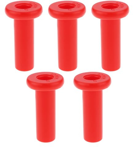 eMagTech Lot de 5 Bouchons d'extrémité à Emboîtement 12 Mm Compatible avec John Guest Raccords de Tuyau d'arrosage pour Caravanes Et Camping-Cars