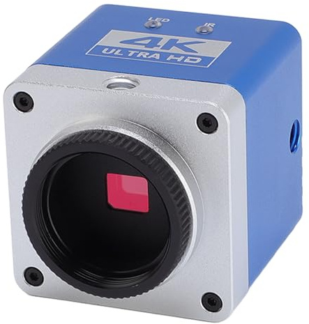 Walfront 4K 8.3MP 3840X2160 Résolution 1/1.8 Caméra Microscope Vidéo Capteur avec Oculaire électronique pour le Microscope Biologique de 23,2 Mm à 30 Mm Prend en Charge
