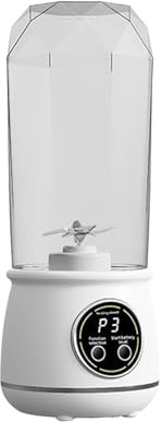 Huvqianu Mezclador Portátil Recargable Inalámbrico - Mezclador de 550 ml Personal Inalámbrico Potente para Batidos,Extractor de Eléctrico de Vidrio de Viaje | Para Verduras de Viaje, Sala de