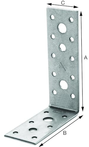 Simpson AG40412 Winkelverbinder AG 40412 feuerverzinkt mit Zulassung