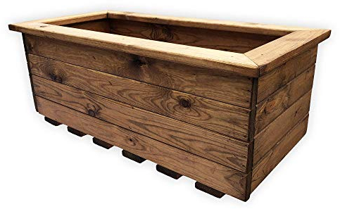 Simply Wood Trough Wooden Garden Planter – EXTRA LARGE – Sale!!!