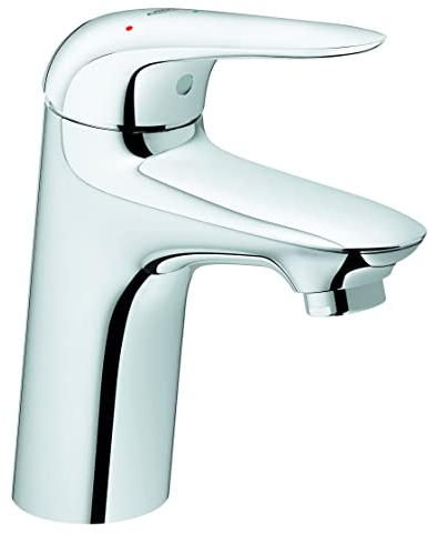 GROHE 23748001 Wave Single-Lever Basin Mixer Tap, Chrome