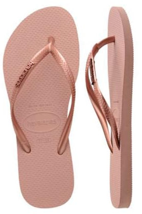 Havaianas Logo Slim Metallico, Cornice stile 1, 37/38 EU