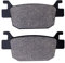 Cnornus Repuesto de pastilla de freno trasero de motocicleta para Honda FES125 A7 / A9 / AA S-Wing 2007-2013 NSS 250 Forza 2005-2008 NSS 300 Forza 2013-2021