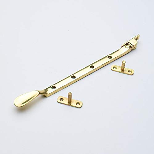 One Stop DIY Viktorianischer Stil, Fensterhalter-Set, Messing, 250 mm, 25,4 cm